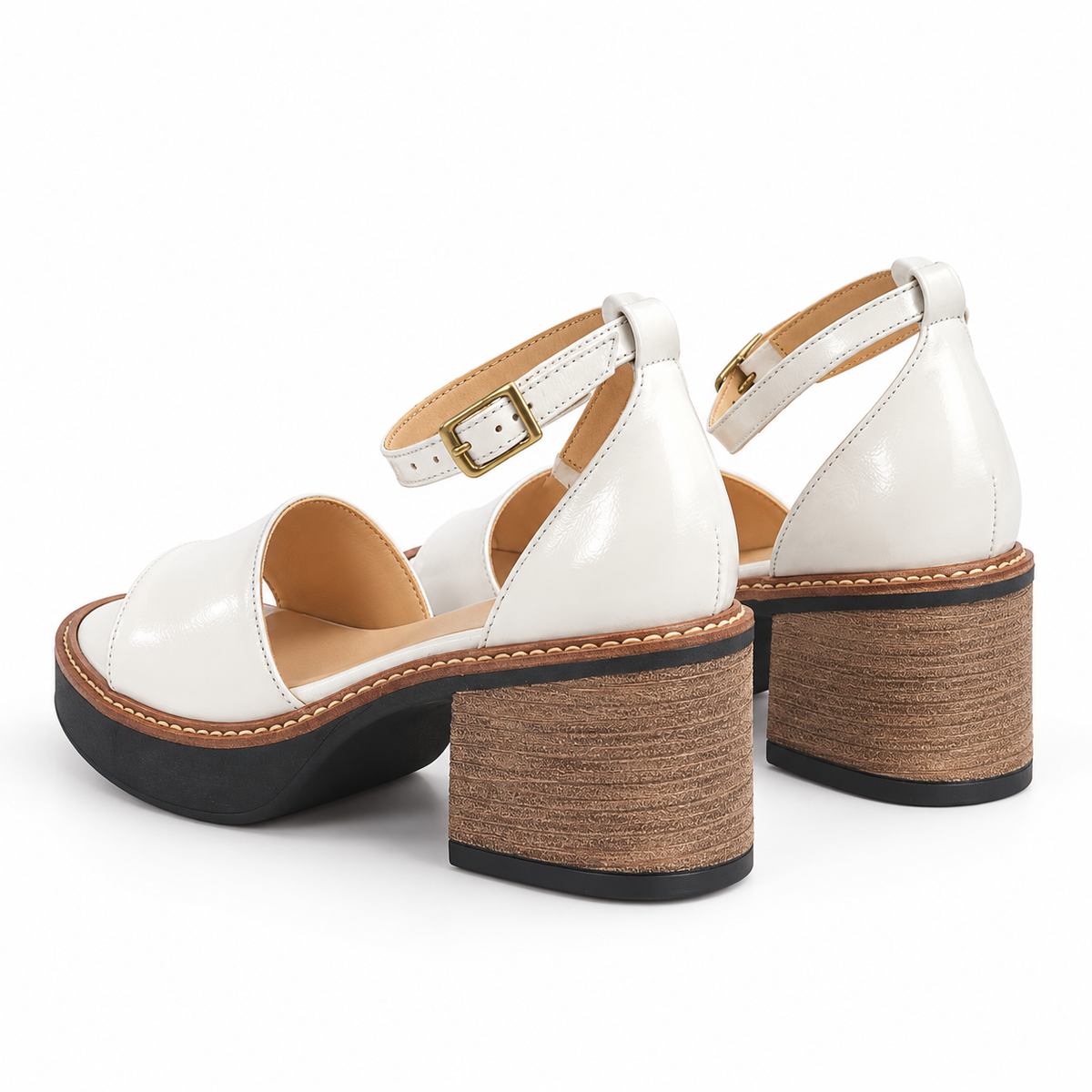 Sandalia kely blanca