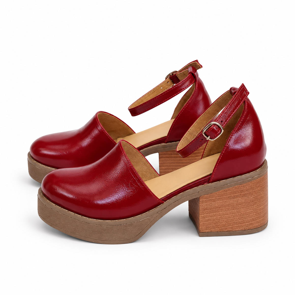 Sandalia Emilia Rojo