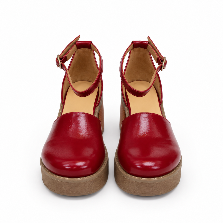 Sandalia Emilia Rojo